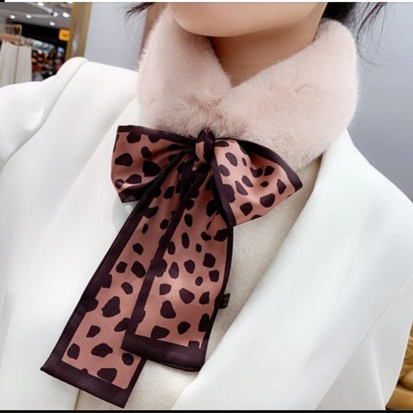 NEW Elegant Faux Fur Scarf - Picture 15 of 16